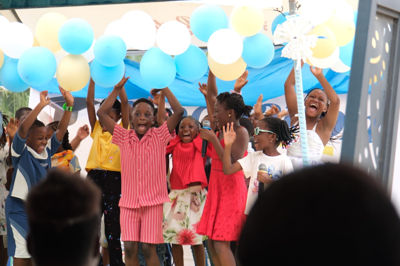 A celebration at school